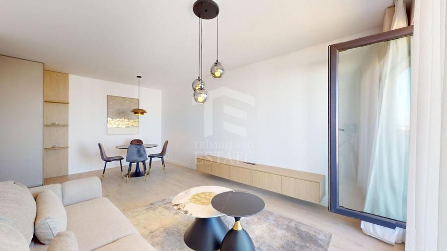 Apartament cu 2 camere decomandat, mobilat în Băneasa