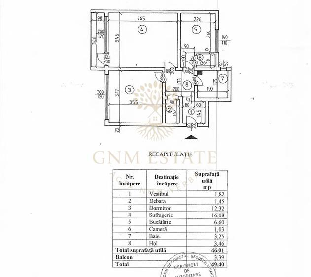 2 Camere Et.2/4 | Bloc Tip P | Reabilitat | Zona Drumul Taberei - 7