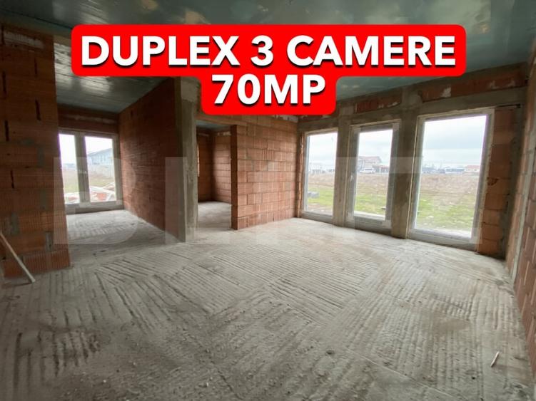 Duplex cu 3 camere cu Teren 284 Mp în Urseni