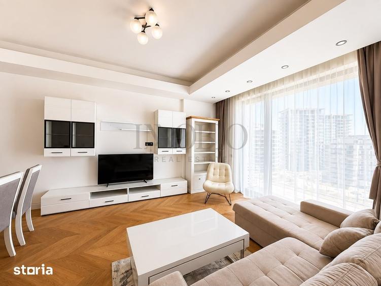 Apartament cu 2 camere semidecomandat în Pipera