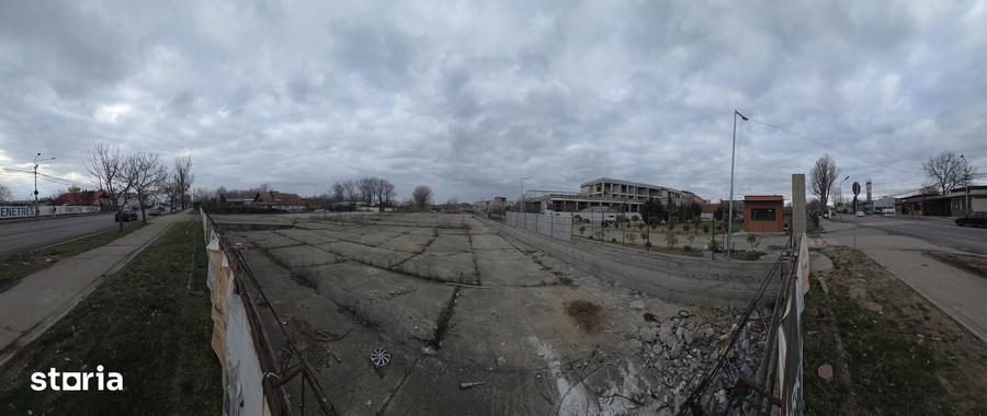 Teren de 3000 mp, în Central