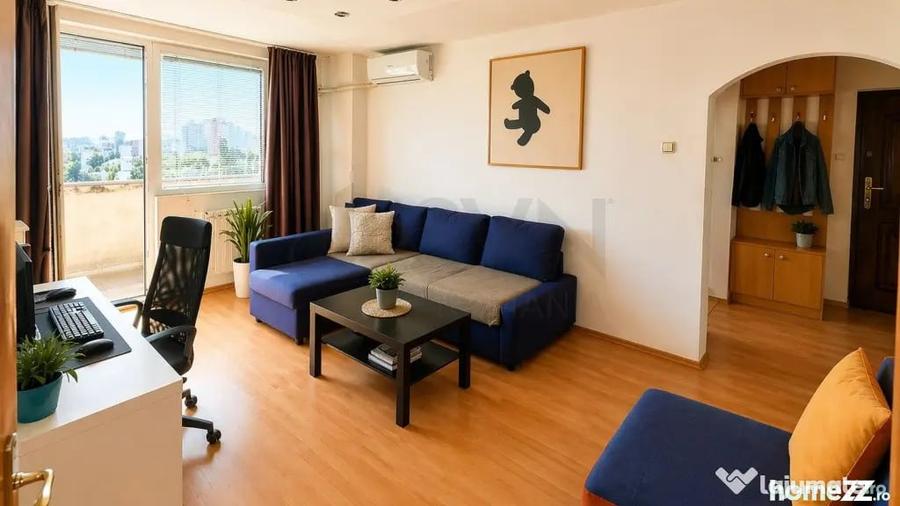 Apartament cu 2 camere semidecomandat în Dorobanți