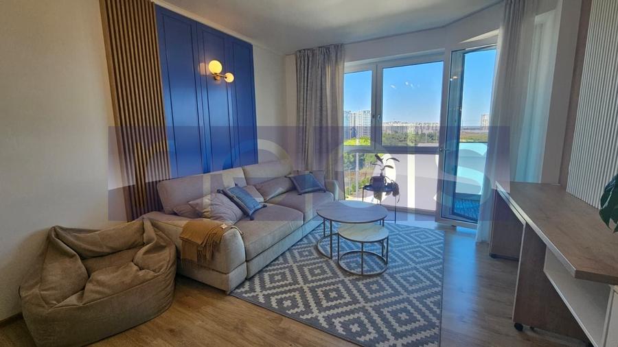 Apartament cu 2 camere, mobilat în Barbu Văcărescu
