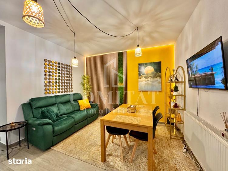 Apartament cu 3 camere, mobilat în Bună Ziua