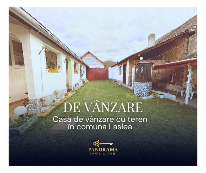Casă individuală cu 3 camere cu Canalizare în Laslea