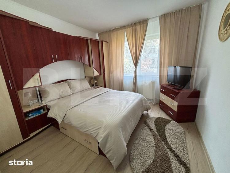 Apartament cu 2 camere semidecomandat, mobilat în Alexandru cel Bun