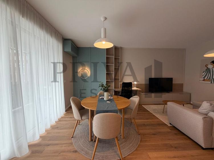 Apartament cu 2 camere semidecomandat, mobilat în Torontalului