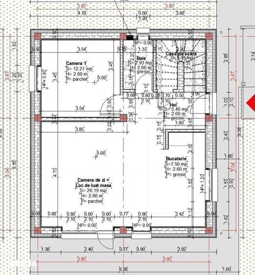 Casă cu 5 camere cu Teren 512 Mp în Jucu