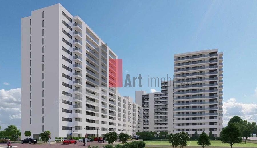 Apartament cu 2 camere decomandat în Lujerului