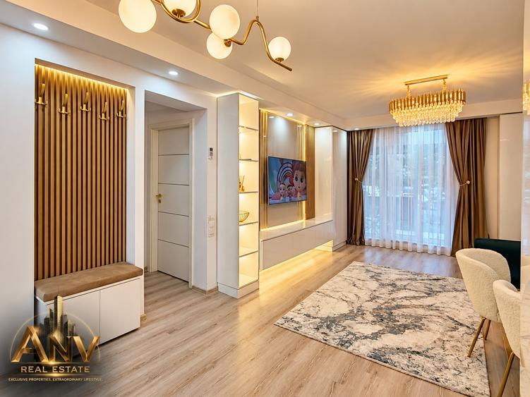 Apartament cu 2 camere decomandat, mobilat în Ștefăneștii de Jos