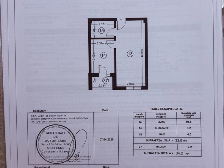 APARTAMENT 2 CAMERE PRIMA CHIRIE MILITARI RESIDENCE ILIE PETRE 90, ET 2, PARCARE - 13