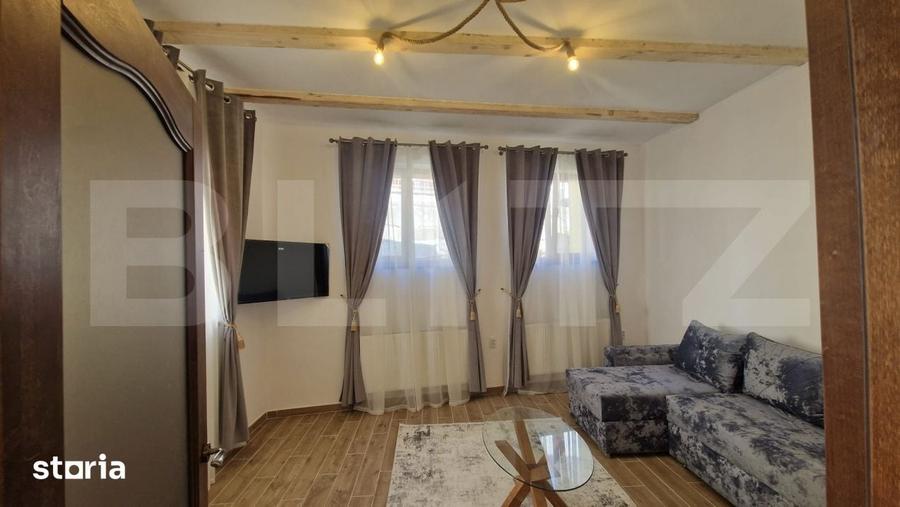 Casă cu 2 camere cu Teren 100 Mp în Schei