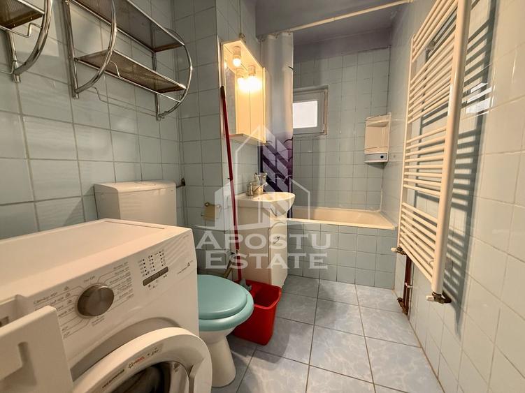 Apartament cu 2 camere semidecomandat, mobilat în Freidorf