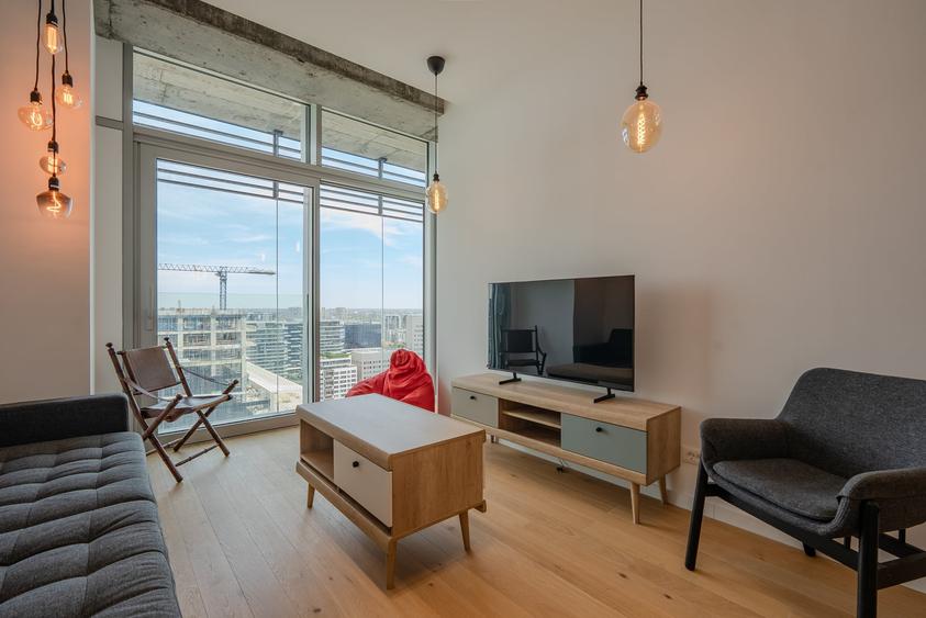 Apartament cu 2 camere semidecomandat în Floreasca