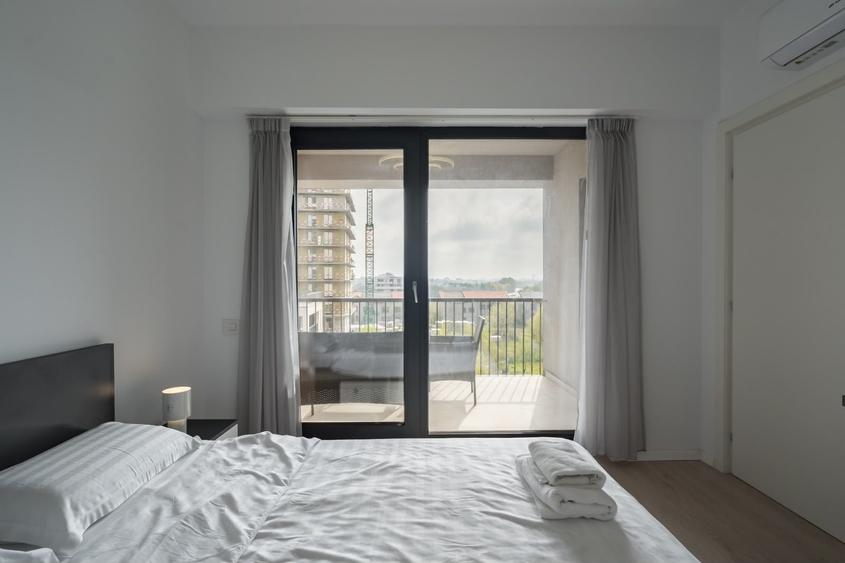 Apartament cu 2 camere, mobilat în Sisești