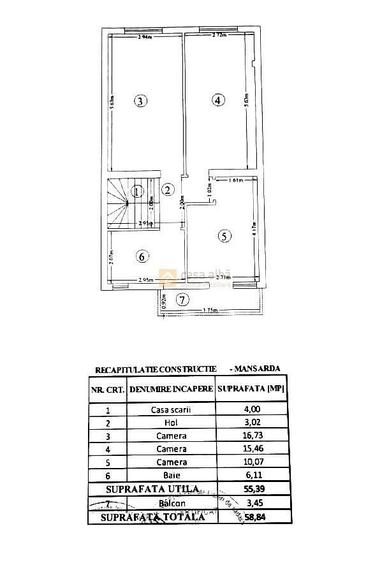 Casă cu 4 camere în Breazu