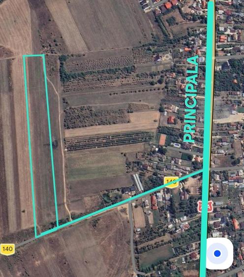 Teren de 6796 mp, în Priseaca