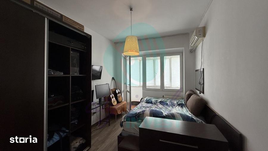 Apartament cu 3 camere semidecomandat, mobilat în Pantelimon