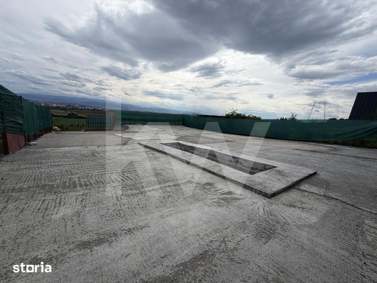 Teren betonat 382 mp cu groapa de vizitare de inchiriat - 2