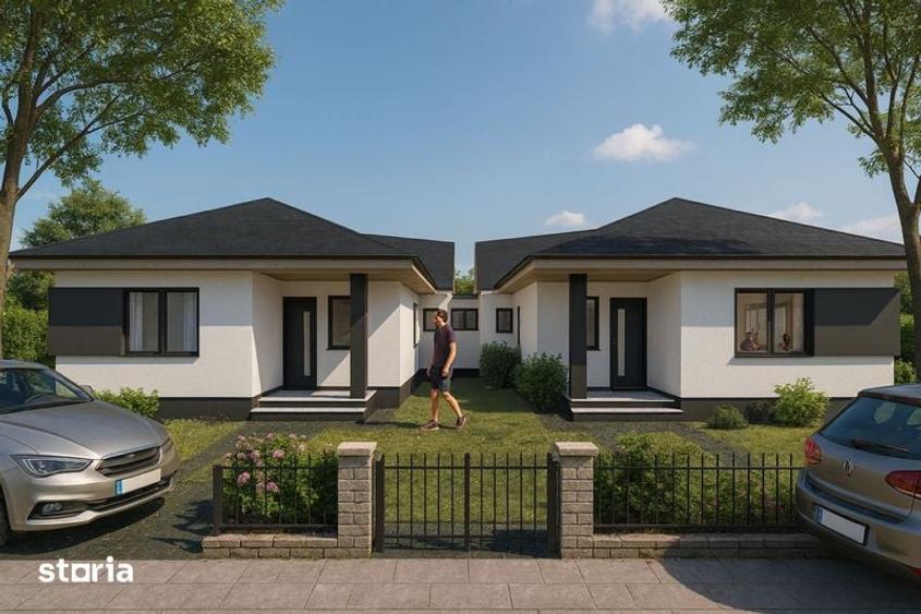 Casă cu 4 camere cu Teren 100 Mp în Sânmihaiu Român
