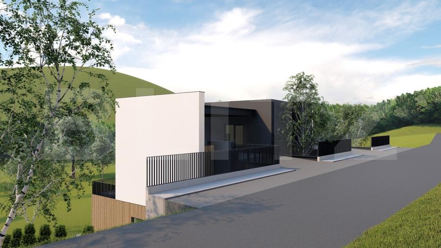 Duplex cu 4 camere cu Teren 500 Mp în Florești