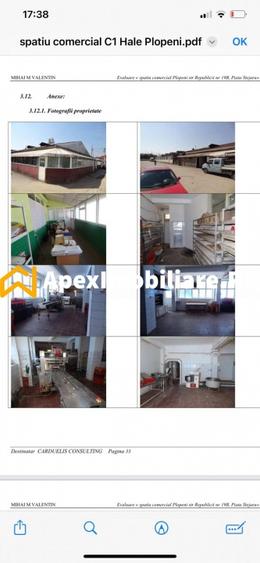 Spațiu comercial, de 500 mp, în Plopeni