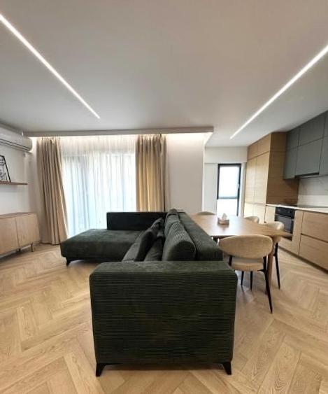 Apartament cu 2 camere semidecomandat, mobilat în Pipera