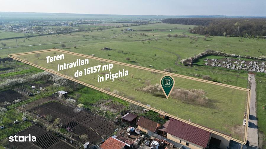 Teren de 16157 mp, în Pișchia