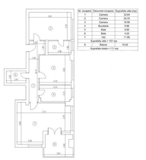 Apartament 3 Camere LUX | Barbu Văcărescu- Lacul Floreasca | Parcare | - 16
