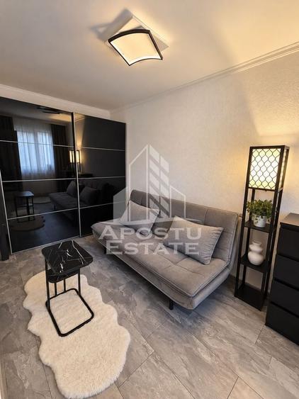 Apartament cu 2 camere nedecomandat, mobilat în Șagului