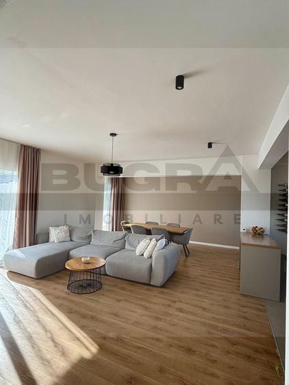 Apartament cu 3 camere semidecomandat, mobilat în Someșeni