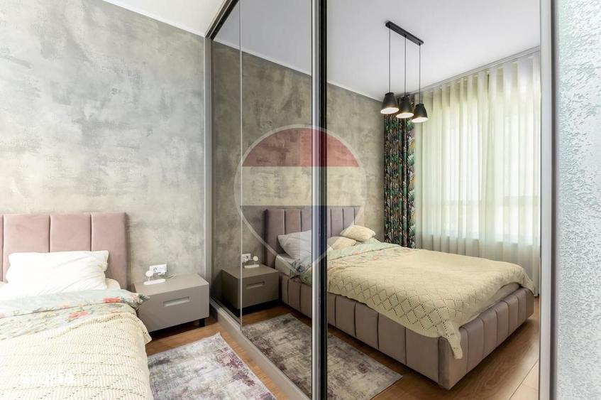 Apartament cu 2 camere, mobilat în 1 Mai