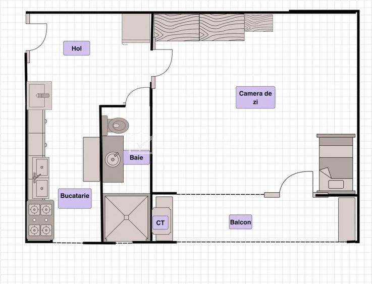 Inchiriere Apartament confort sporit La Cheie, Gheorgheni - 4