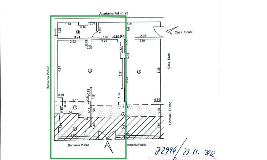 Spatiu comercial de inchiriat 44 mp - 1
