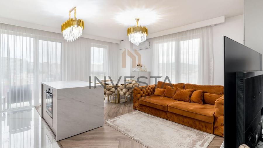 Apartament cu 3 camere semidecomandat, mobilat în Mărăști — fotografia 2