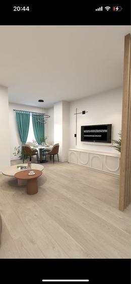 Apartament cu 3 camere semidecomandat în Topoloveni