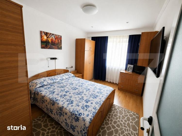 Apartament cu 2 camere decomandat, mobilat în Micro 12