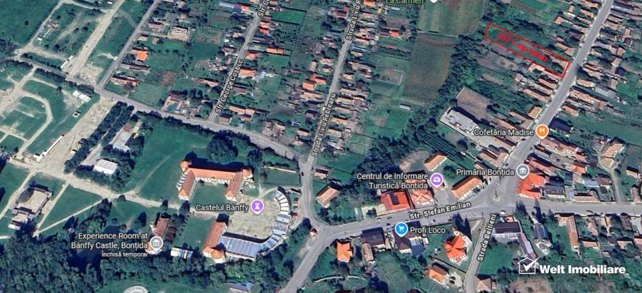 Casă individuală cu 3 camere cu Teren 2571 Mp în Bonțida
