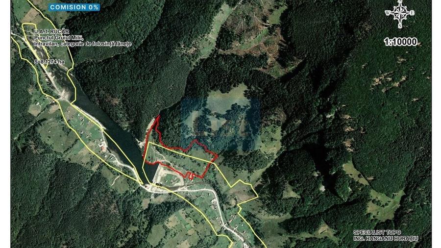 Teren Construcții intravilan de 35181 mp, în Sătic