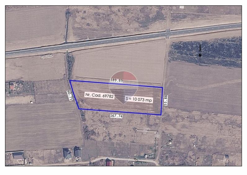 Teren Construcții intravilan de 10455 mp, în Cihei