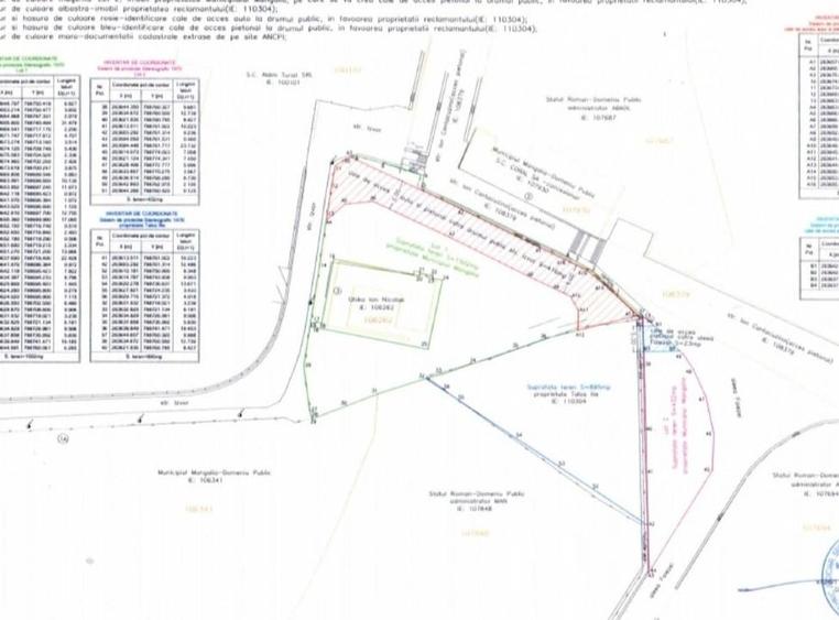 Teren Construcții intravilan de 895 mp, în Nord-Est