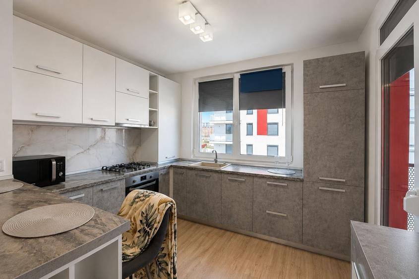 Apartament cu 2 camere decomandat, mobilat în UTA