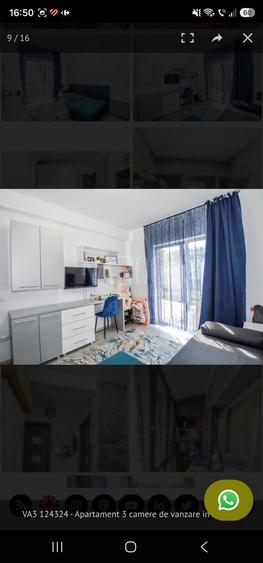 Apartament cu 2 camere decomandat în Florești