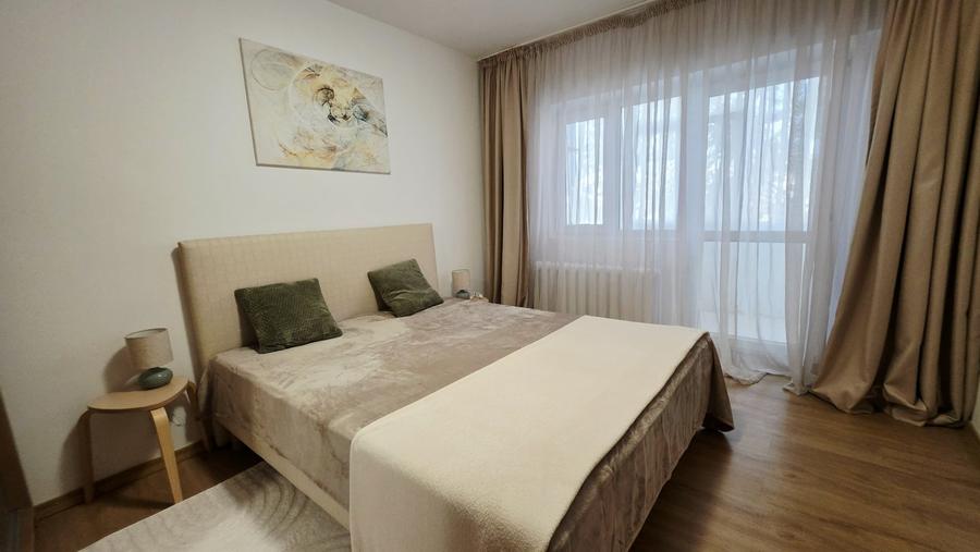 Apartament cu 2 camere decomandat, mobilat în Băneasa