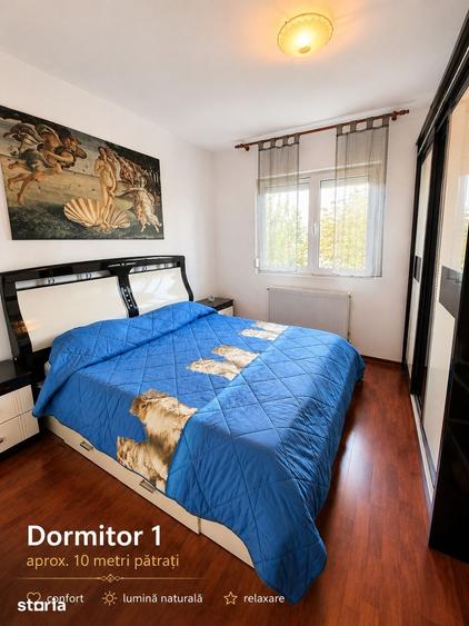 Apartament cu 3 camere decomandat în Cornișa