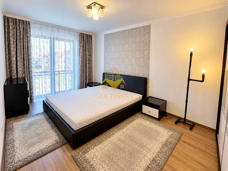 Apartament cu 2 camere semidecomandat, mobilat în Bună Ziua