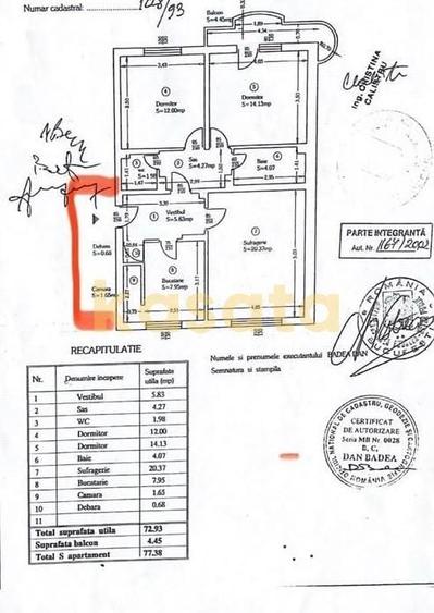 Apartament cu 3 camere decomandat, mobilat în Vitan Mall