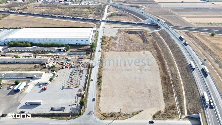 Teren de 21634 mp, în Vest