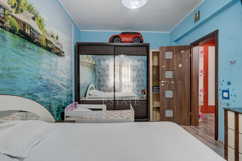 Apartament cu 2 camere semidecomandat, mobilat în Rahova