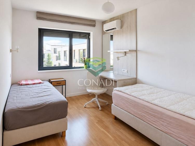 Apartament cu 3 camere semidecomandat, mobilat în Domenii
